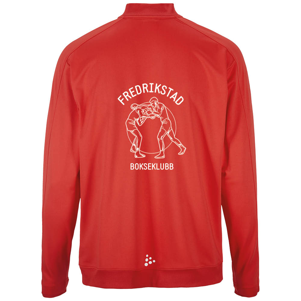 Craft Fredrikstad Bokseklubb Half Zip Treningsgenser Rød