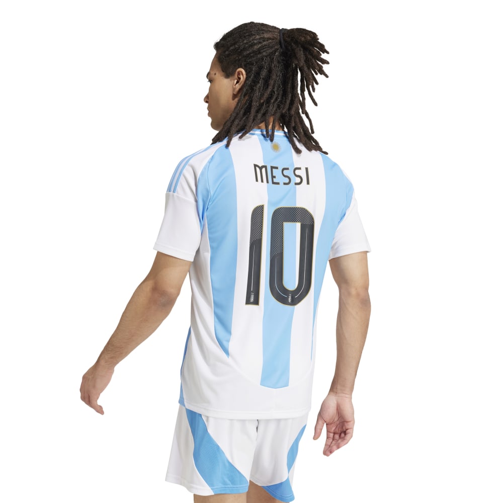 Adidas Argentina Fotballdrakt 2024 Messi Hjemme 