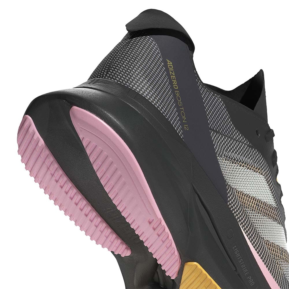 Adidas Adizero Boston 12 Joggesko Herre Sort/Rosa/Oransje