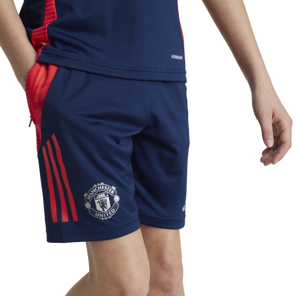 Adidas Manchester United Tiro Treningsshorts Barn 24/25 