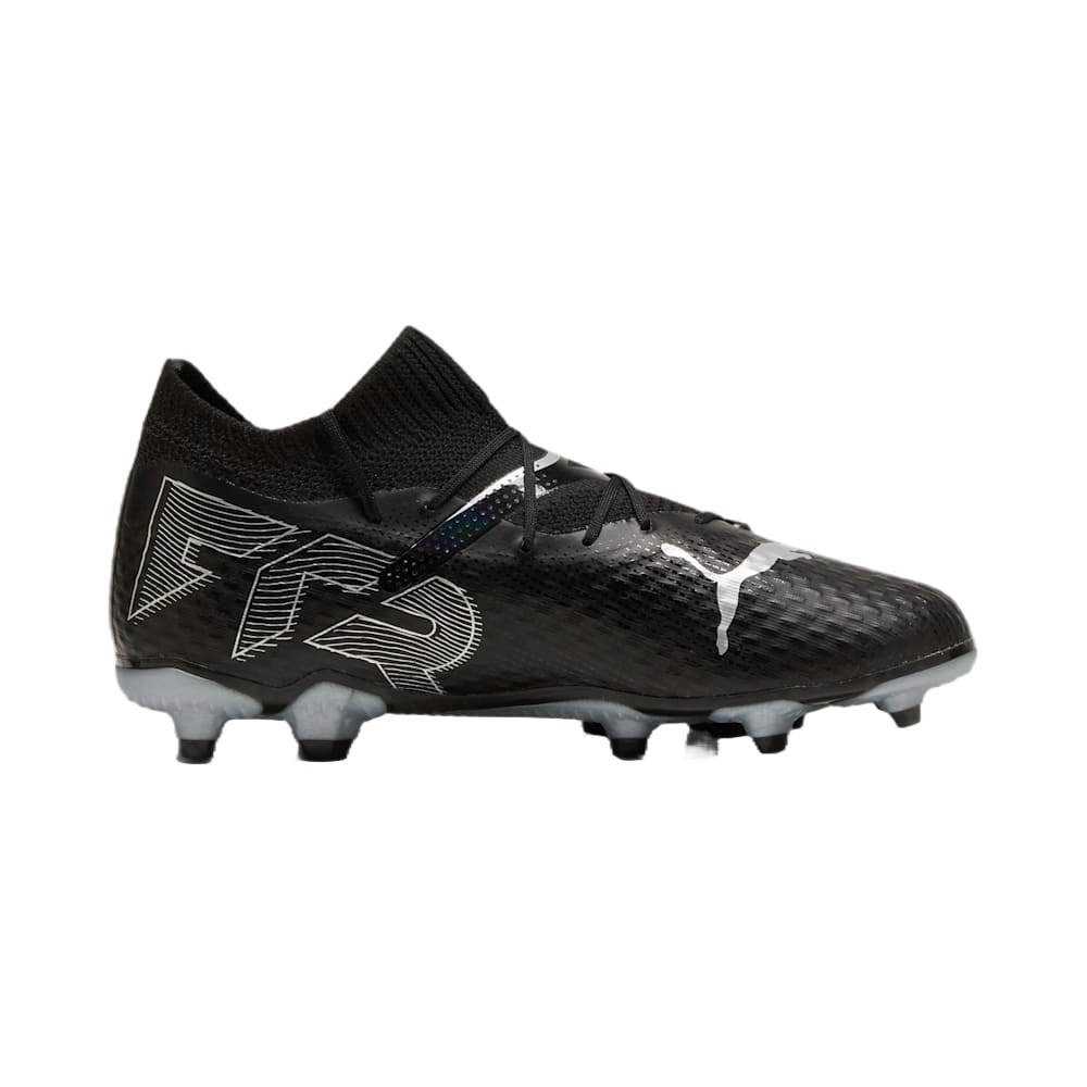 Puma FUTURE 7 Pro FG/AG Fotballsko Barn Eclipse Sort/Sølv