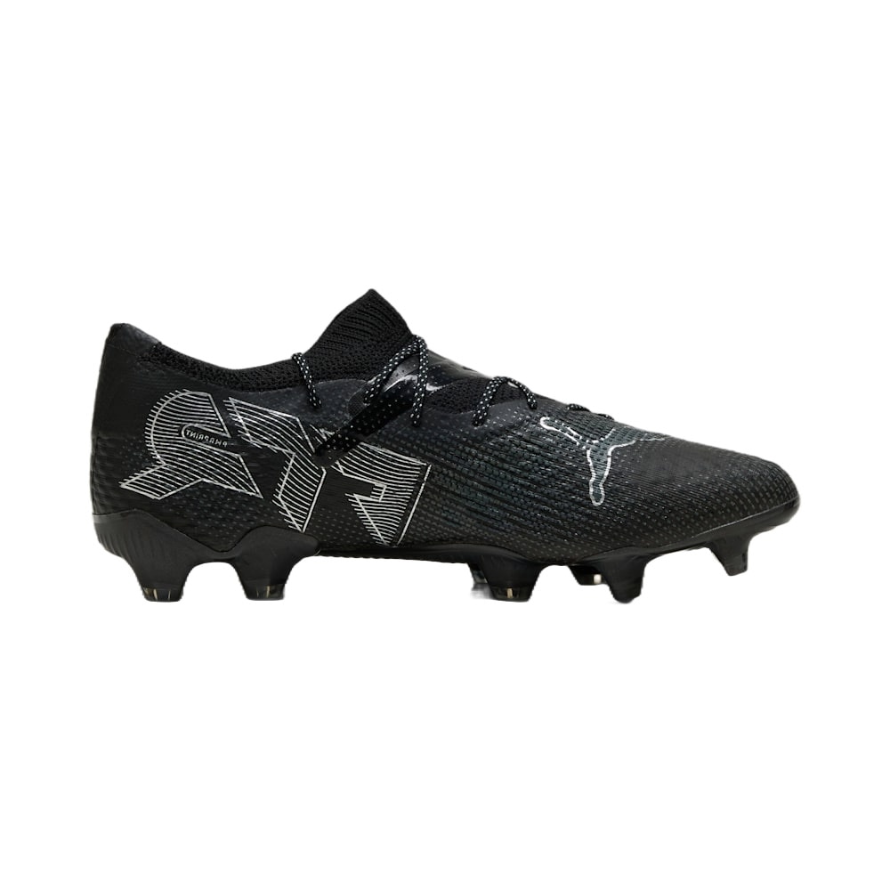 Puma FUTURE 7 Ultimate Low FG/AG Fotballsko Eclipse Sort/Sølv