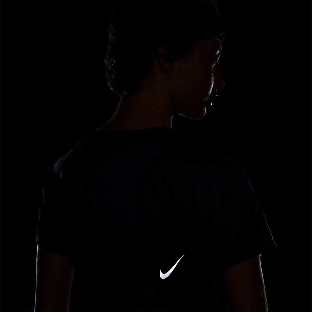 Nike Dri-Fit Fast Kortermet Trøye Dame Mørk Blå