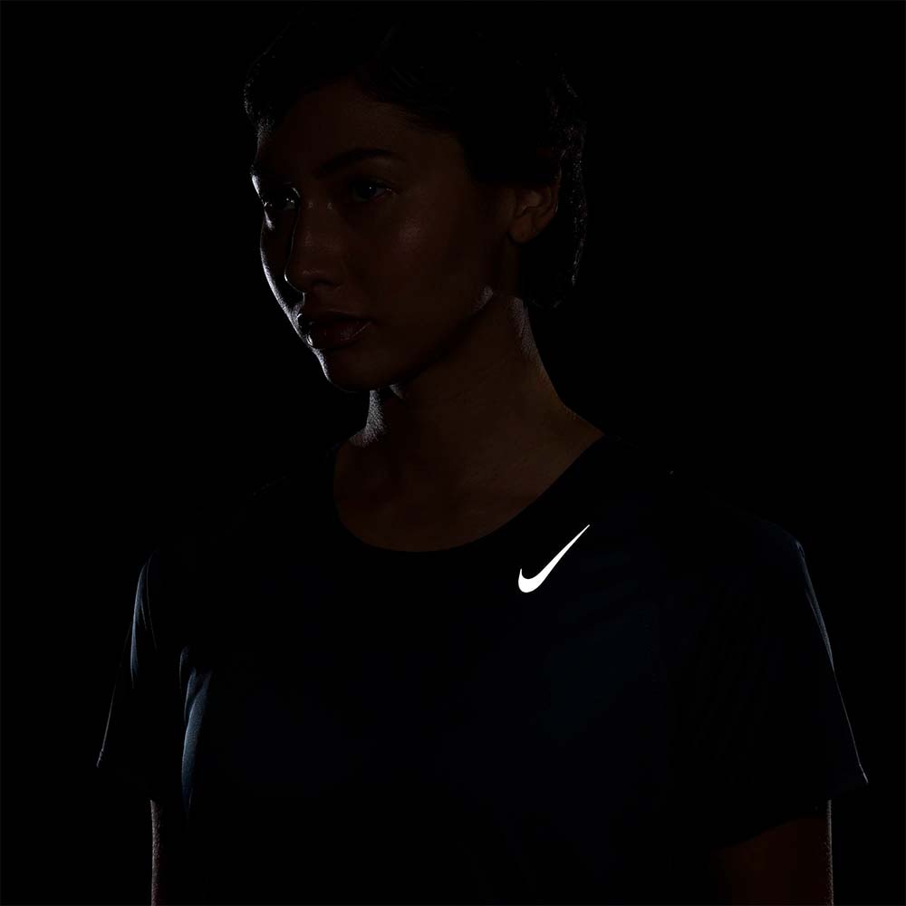 Nike Dri-Fit Fast Kortermet Trøye Dame Mørk Blå