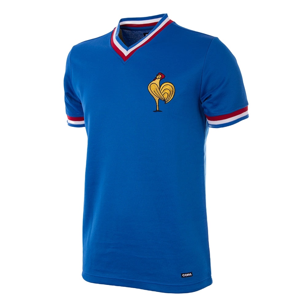 Copa Frankrike 1971 Retro Fotballdrakt Hjemme