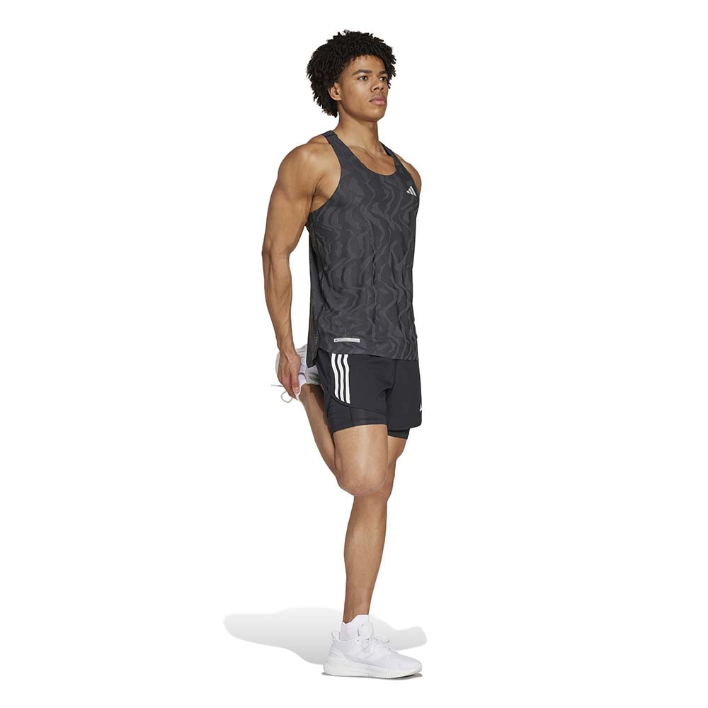 Adidas Ultimate Heat.RDY Engineered Singlet Herre Sort