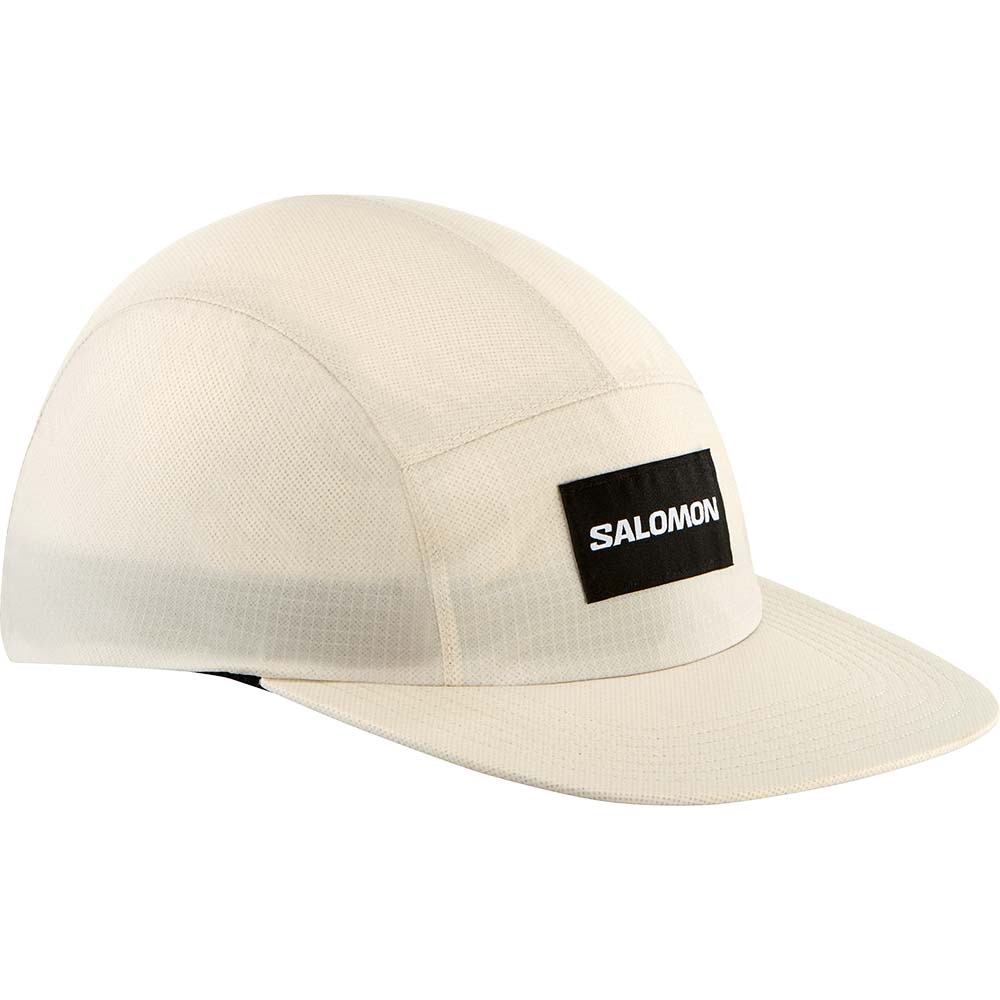 Salomon Bonatti Waterproof Five Panel Cap Beige