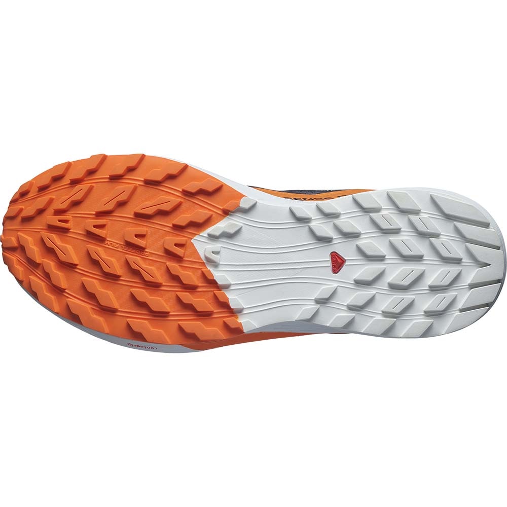 Salomon Sense Ride 5 Gore-Tex Joggesko Herre Marine/Oransje