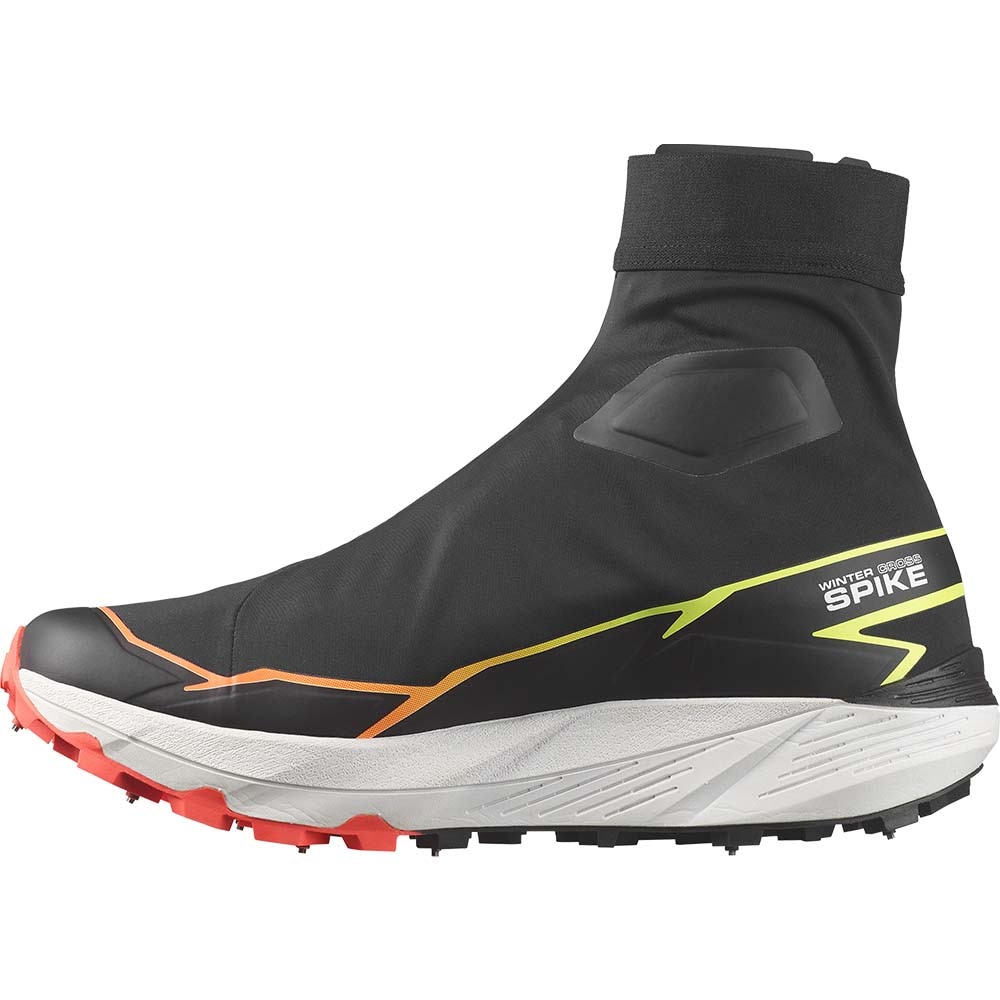 Salomon Winter Cross Spike Joggesko Sort