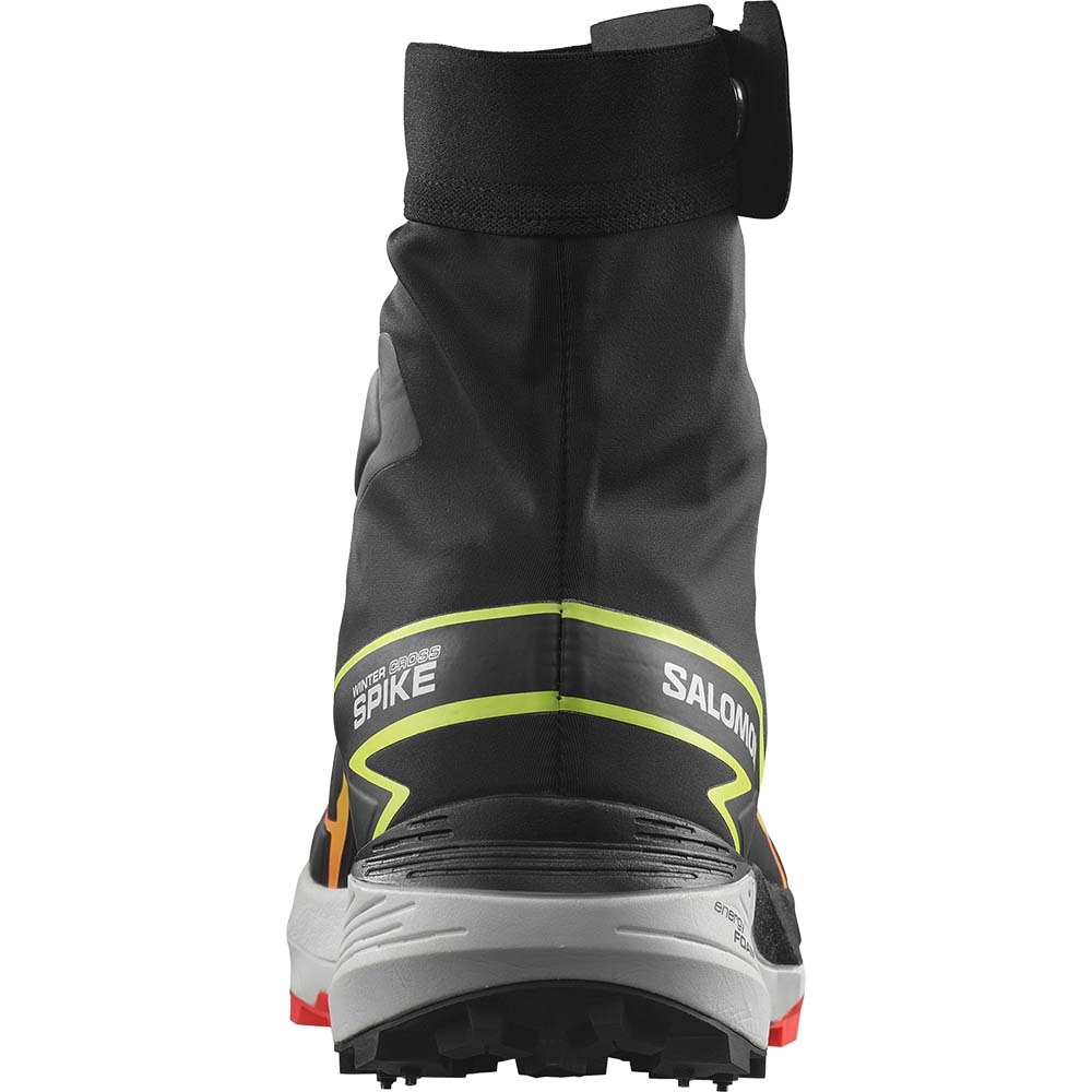 Salomon Winter Cross Spike Joggesko Sort