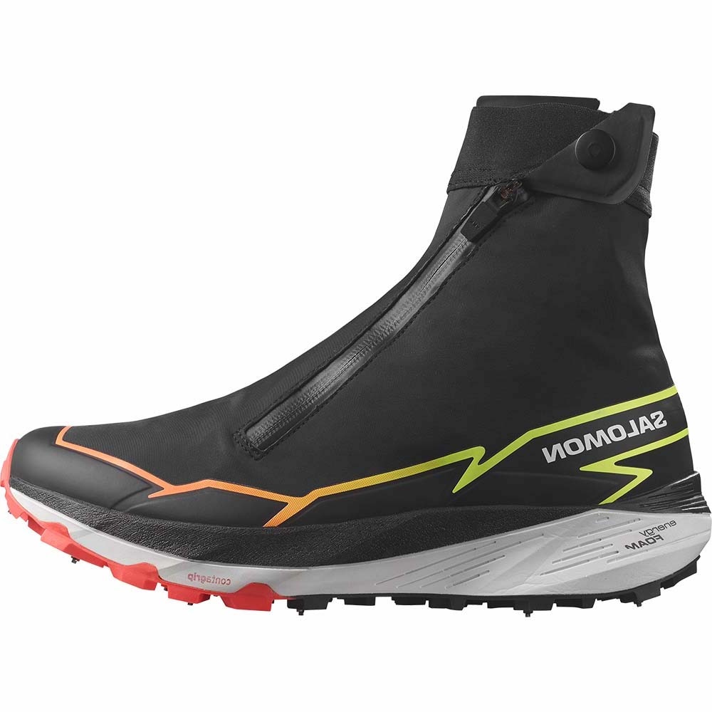 Salomon Winter Cross Spike Joggesko Sort