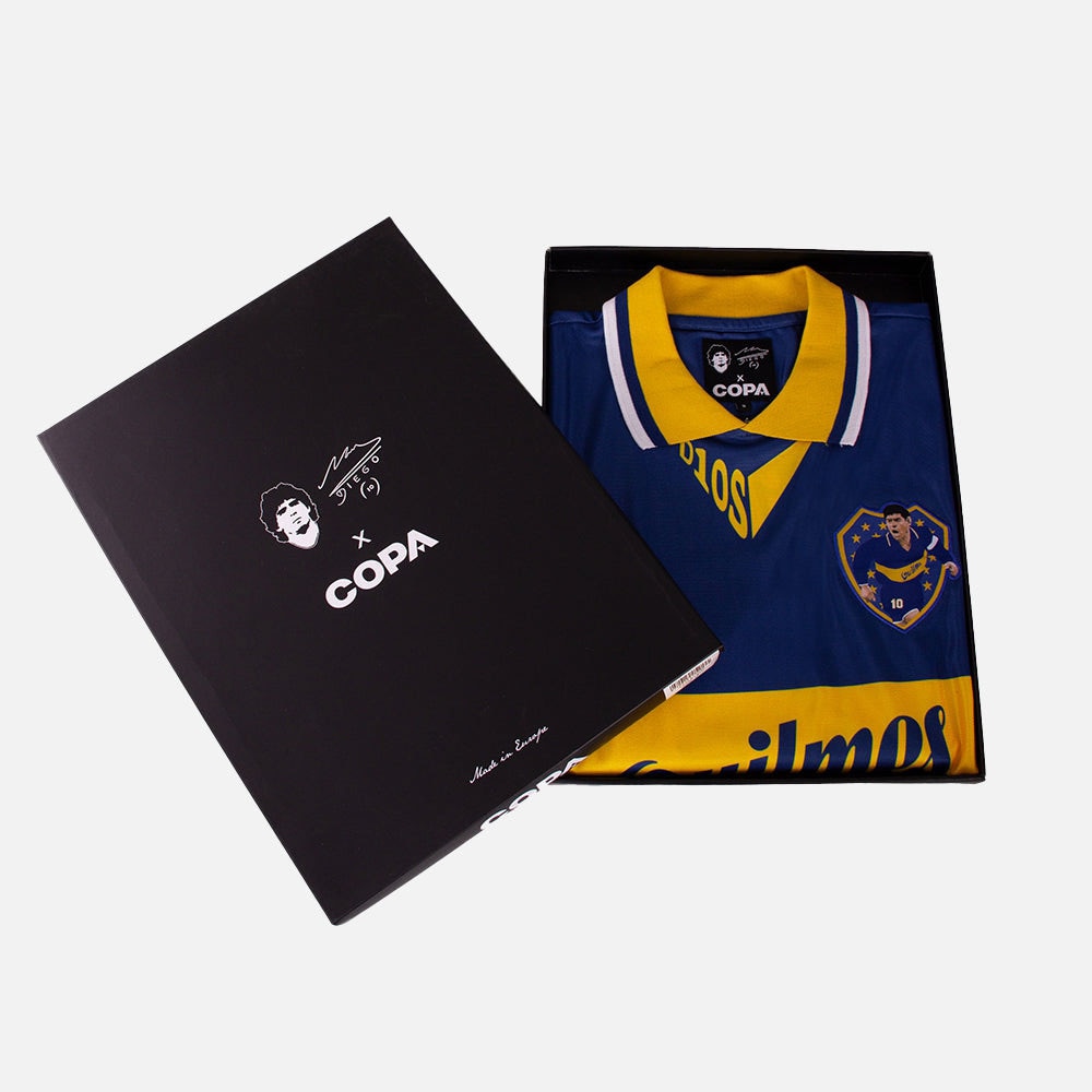 Copa Maradona X COPA Boca Juniors 1995 Retro Fotballdrakt Hjemme