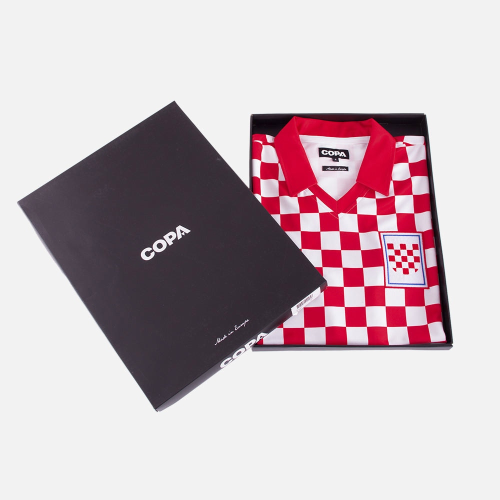 Copa Kroatia 1990 Retro Fotballdrakt Hjemme