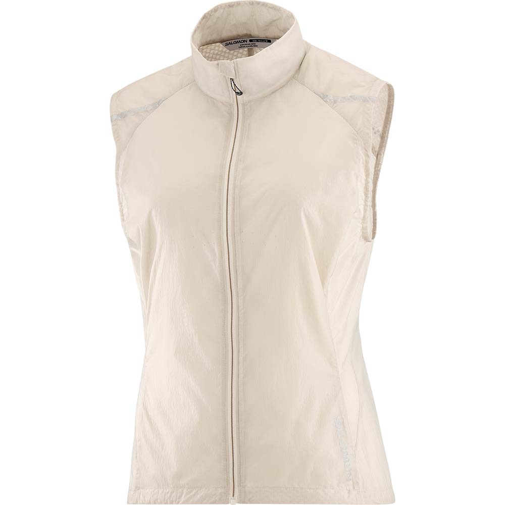 Salomon Sense Flow Vest Dame Beige