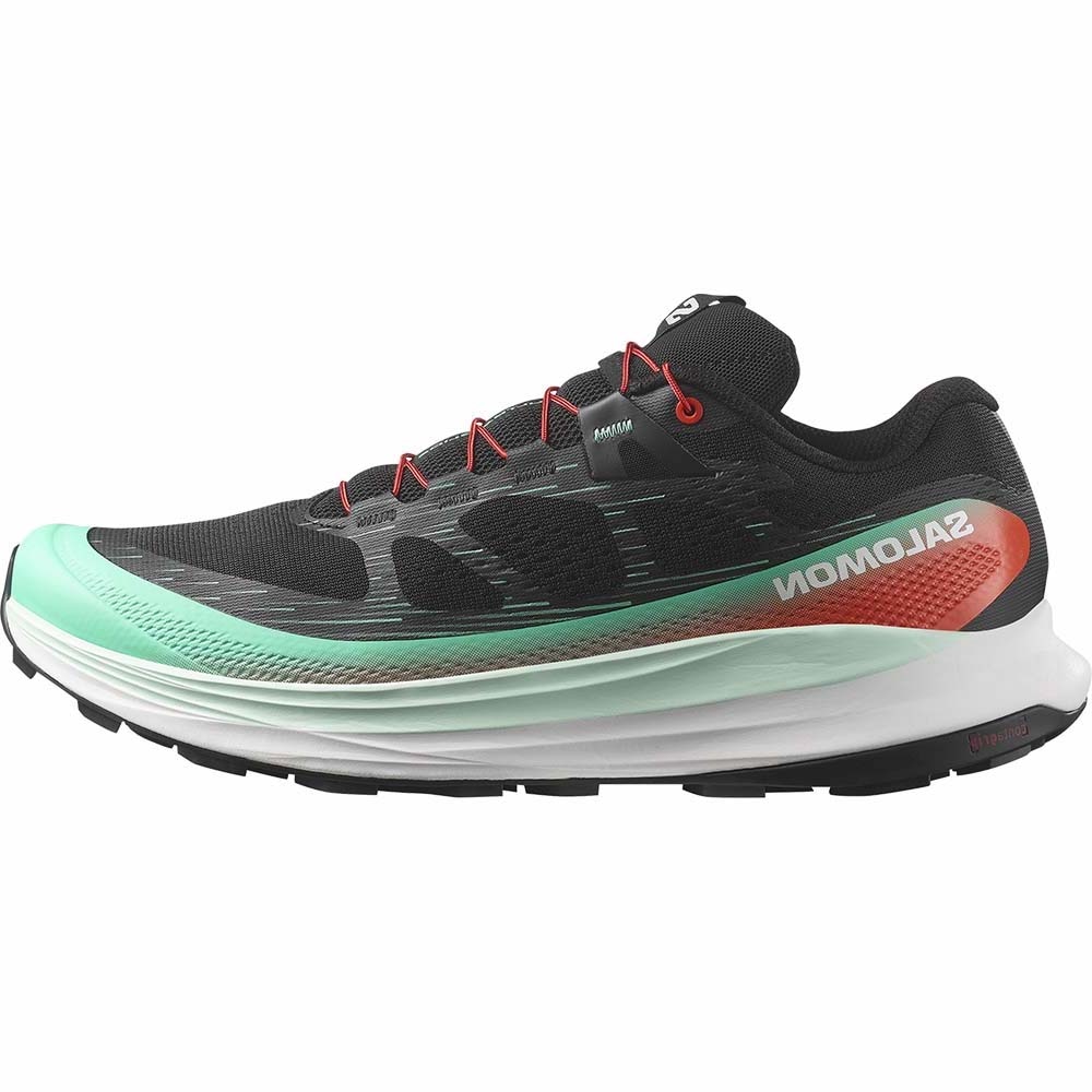 Salomon Ultra Glide 2 Joggesko Herre Sort/Turkis/Rød