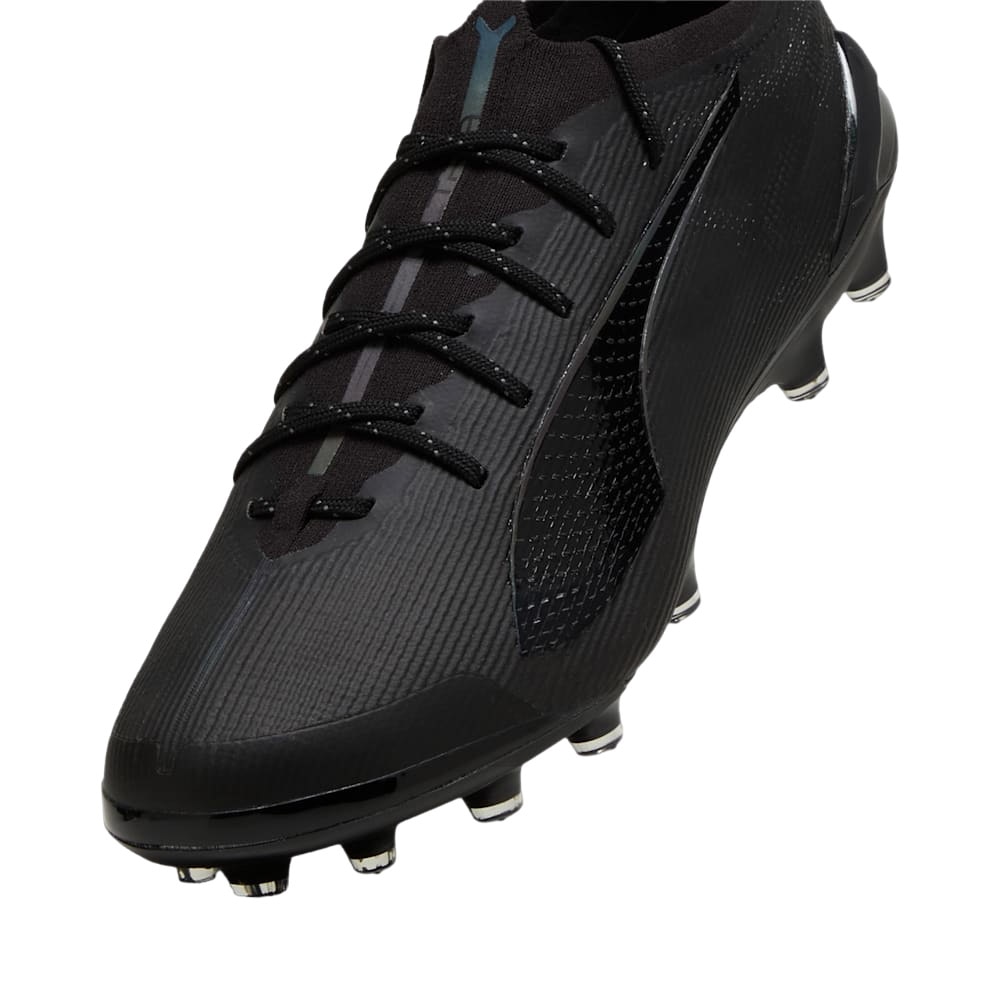 Puma Ultra 5 Ultimate AG Fotballsko Eclipse Sort/Sølv 