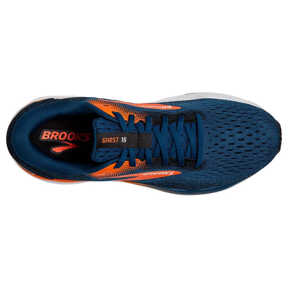 Brooks Ghost 16 Joggesko Herre Marine/Oransje