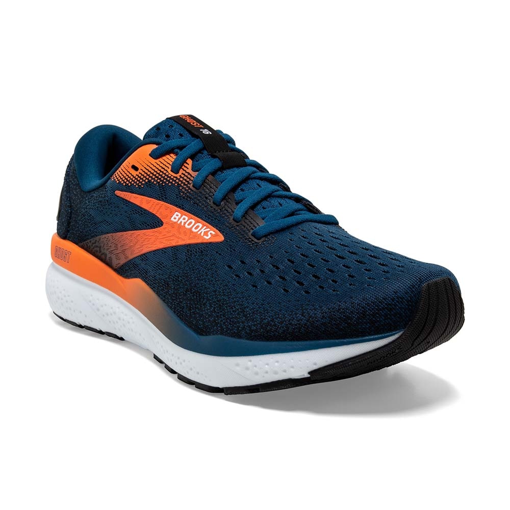 Brooks Ghost 16 Joggesko Herre Marine/Oransje