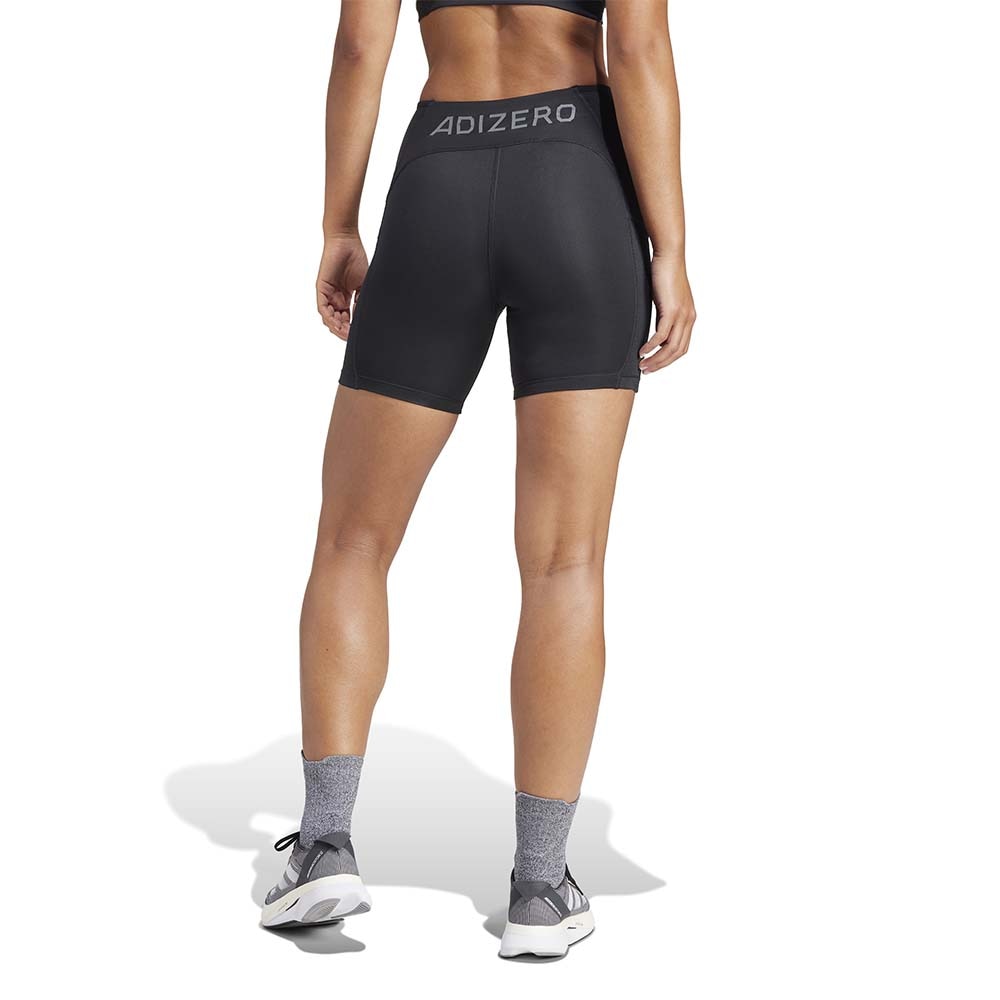 Adidas Adizero Short Løpetights Dame Sort