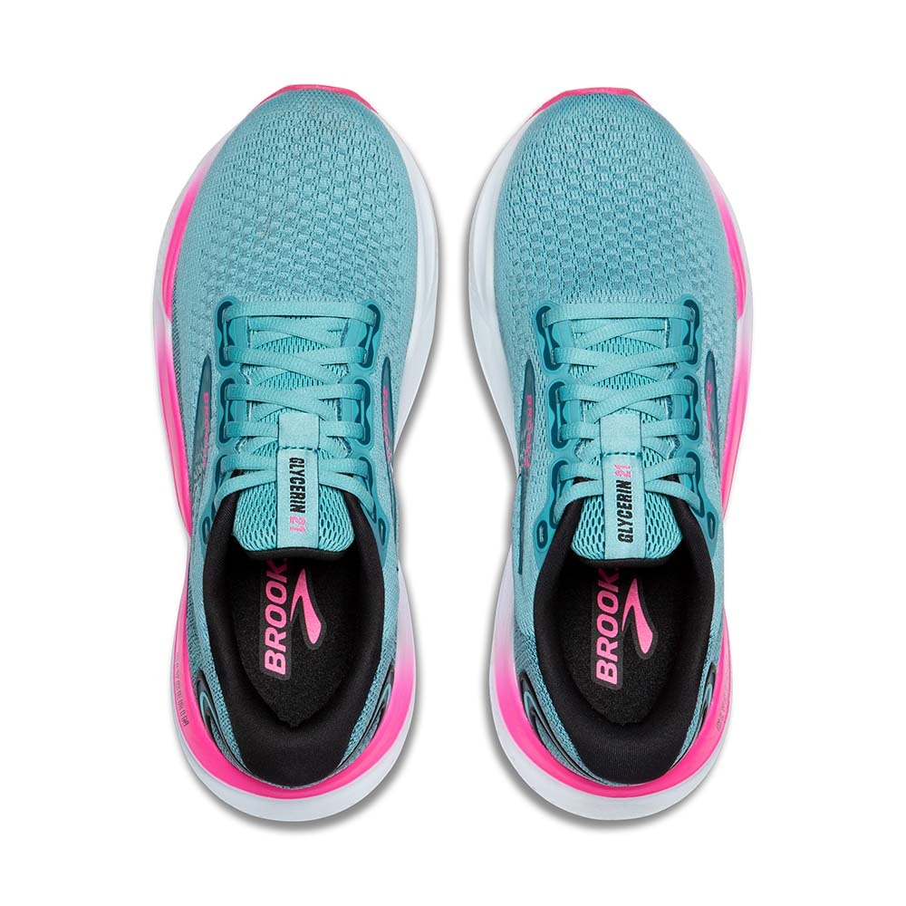 Brooks Clycerin 21 Joggesko Dame Turkis/Rosa