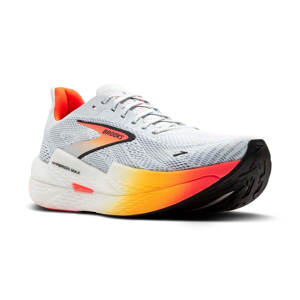 Brooks Hyperion Max 2 Joggesko Herre Grå/Oransje/Rød