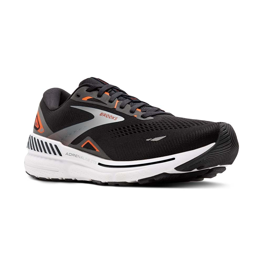 Brooks Adrenaline GTS 23 Joggesko Herre Sort/Oransje