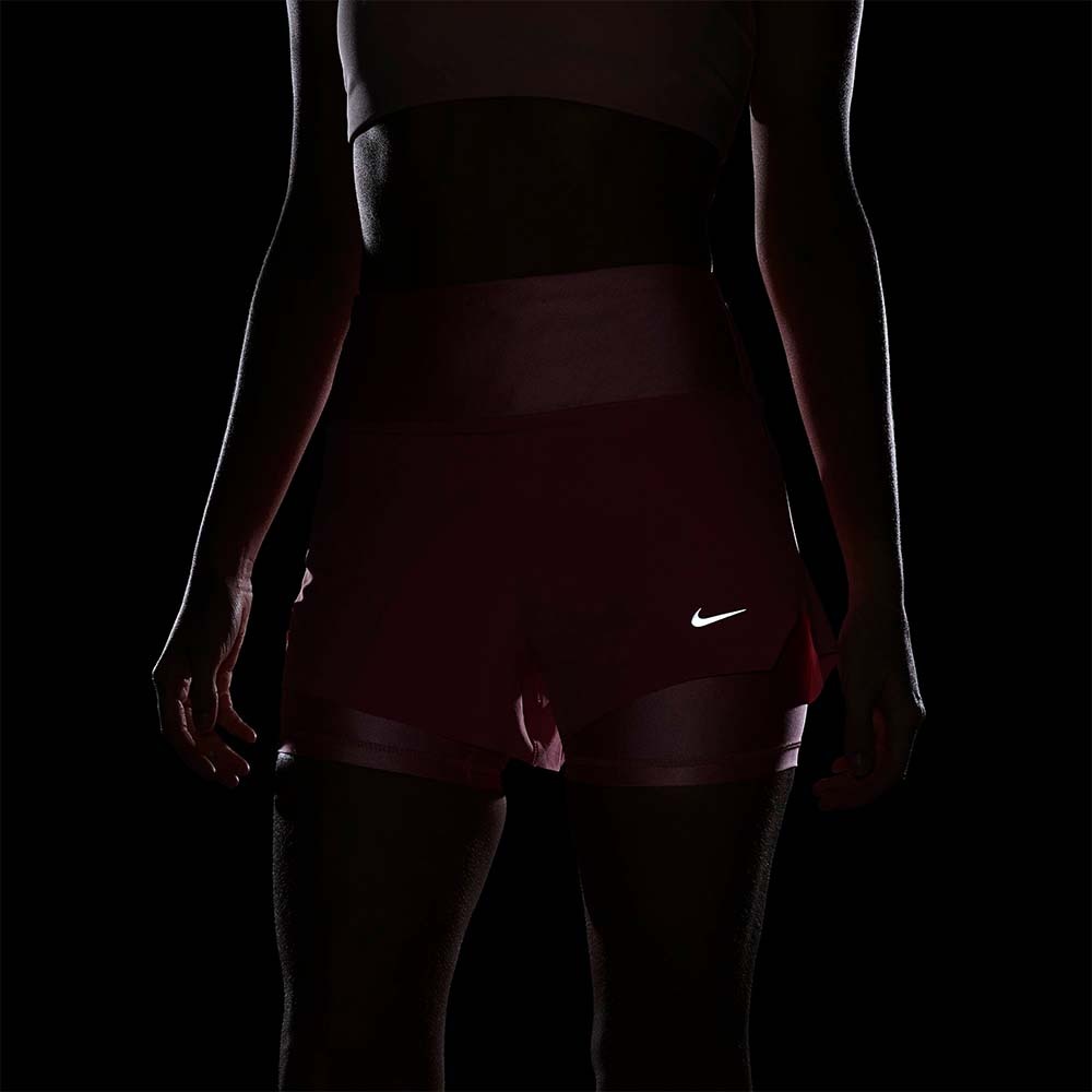 Nike Dri-Fit Swift 2-i-1 Løpeshorts Dame Rosa