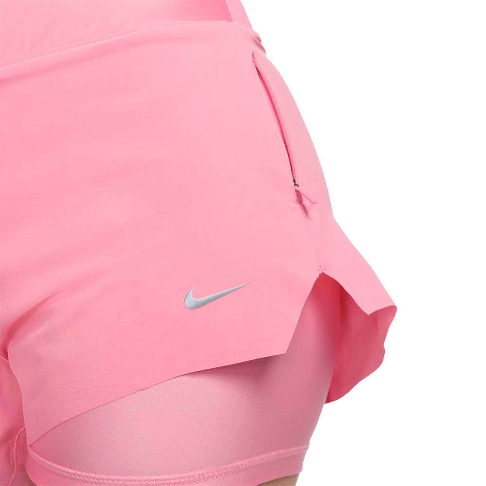 Nike Dri-Fit Swift 2-i-1 Løpeshorts Dame Rosa