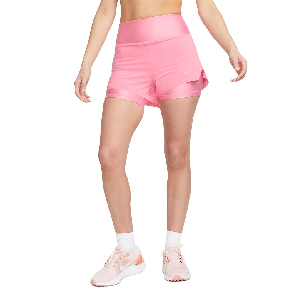 Nike Dri-Fit Swift 2-i-1 Løpeshorts Dame Rosa