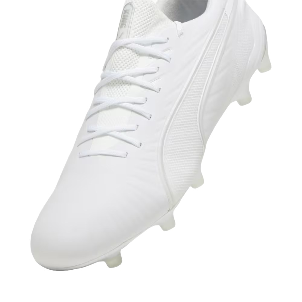 Puma King Ultimate FG/AG Fotballsko White Pack