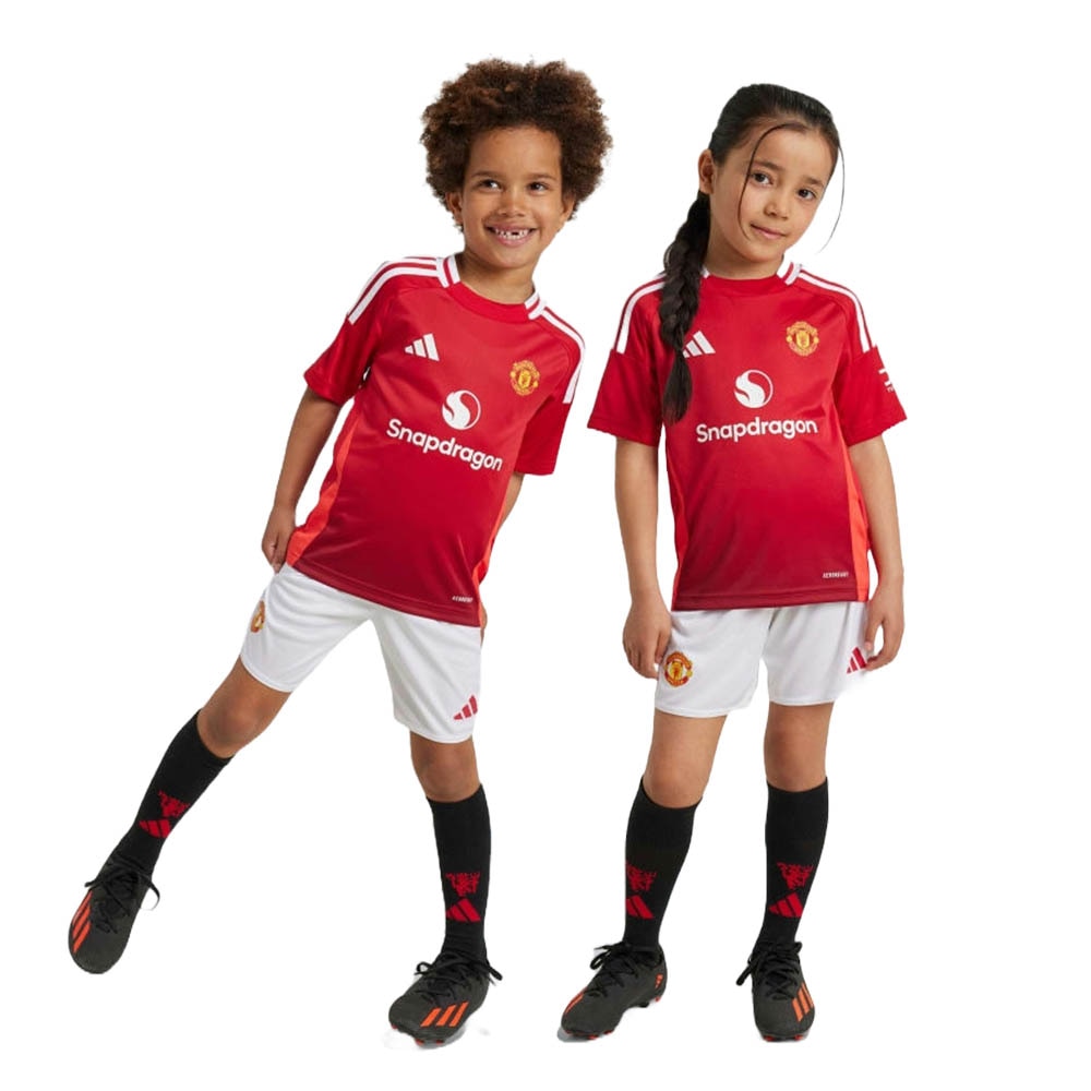 Adidas Manchester United Draktsett Barn 24/25 Hjemme