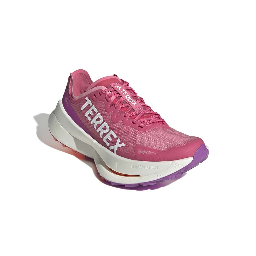 Adidas Terrex Agravic Speed Ultra Joggesko Dame Rosa/Lilla/Hvit