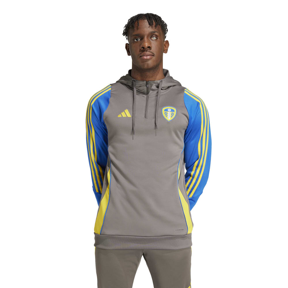 Adidas Leeds United Hoodie Treningsgenser 24/25