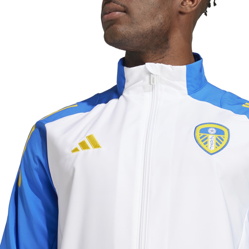 Adidas Leeds United Anthem Pre Match Jakke 24/25