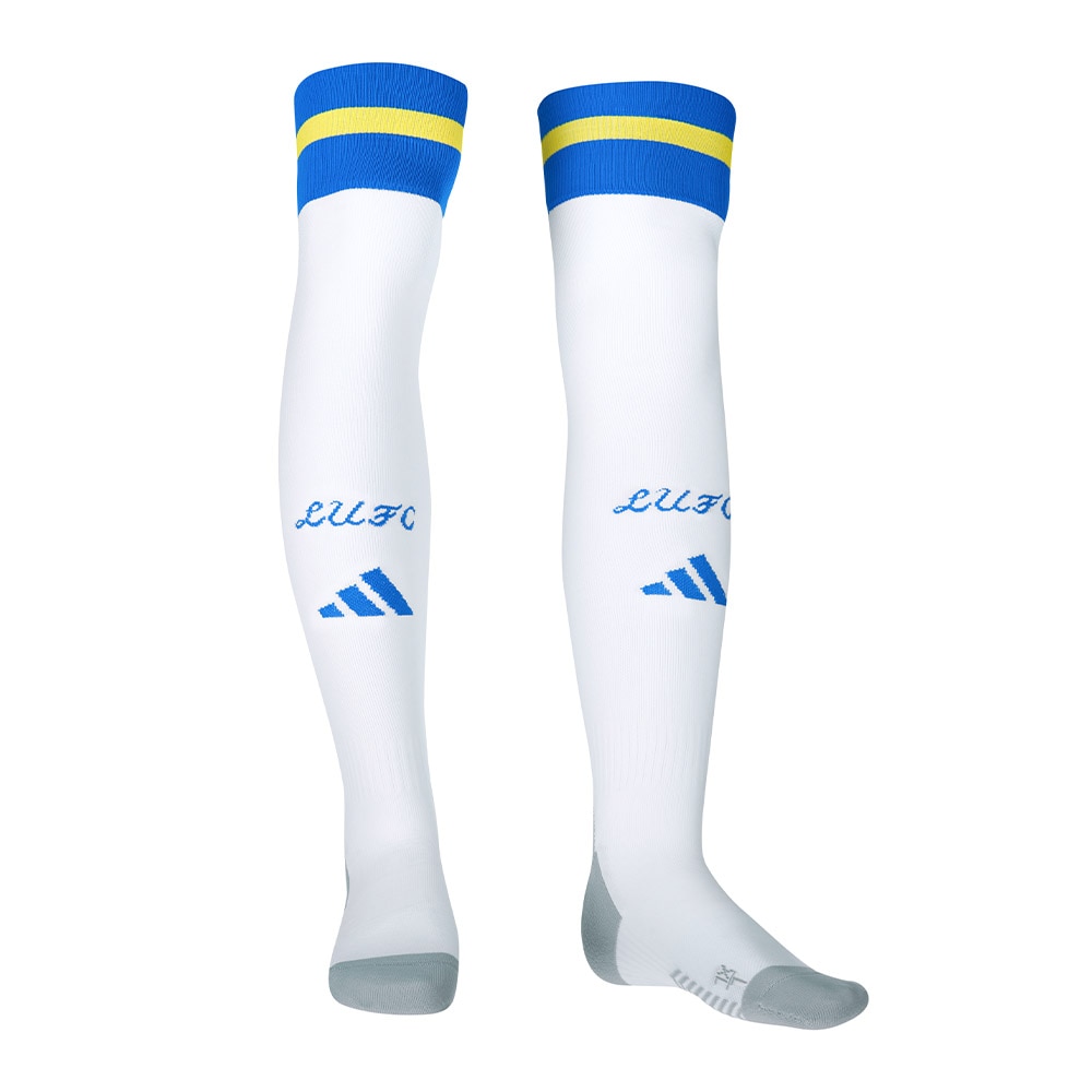 Adidas Leeds United Fotballstrømper 24/25 Hjemme