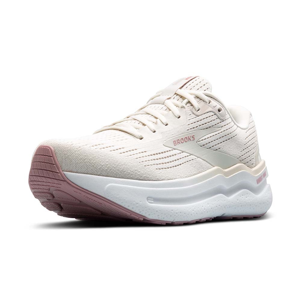 Brooks Ghost Max 2 Joggesko Dame Beige/Lilla