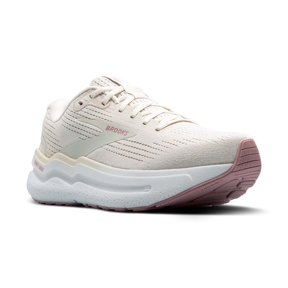 Brooks Ghost Max 2 Joggesko Dame Beige/Lilla