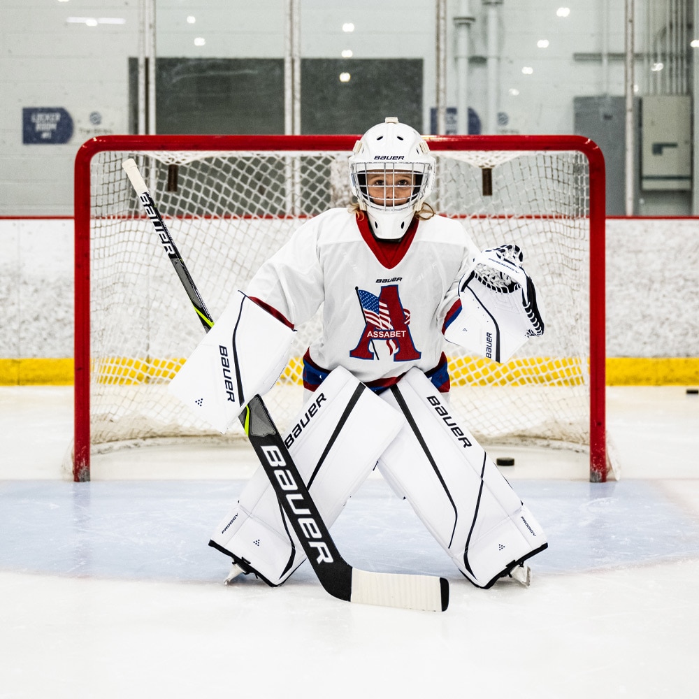 Bauer Prodigy Barn Spakhanske Hvit/Svart