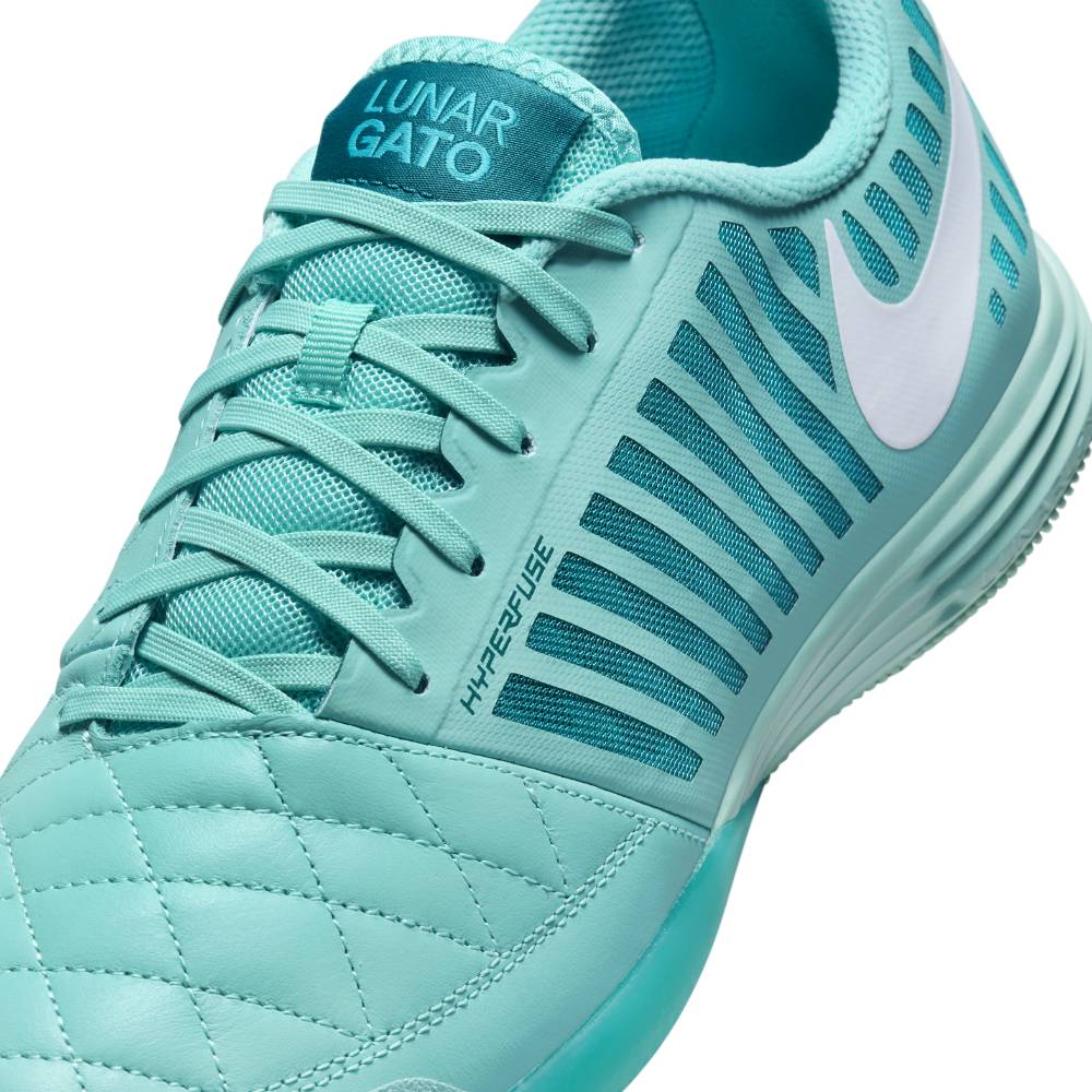 Nike Lunargato II IC Futsal Innendørs Fotballsko Grønn 