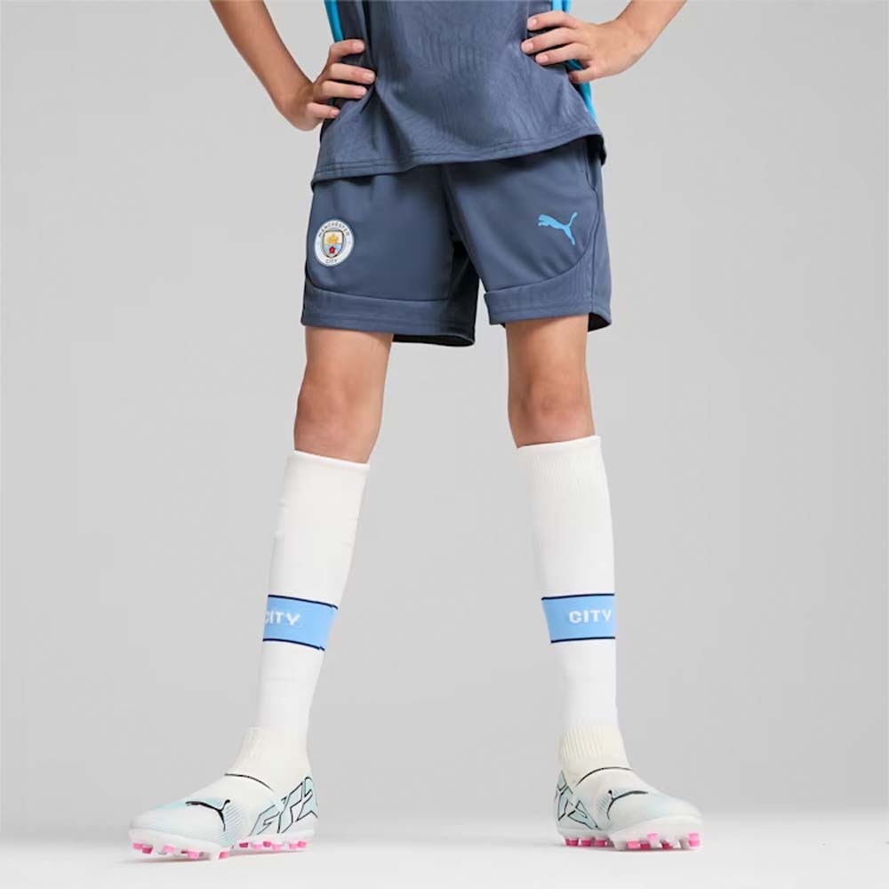 Puma Manchester City Treningsshorts Barn Marine 24/25