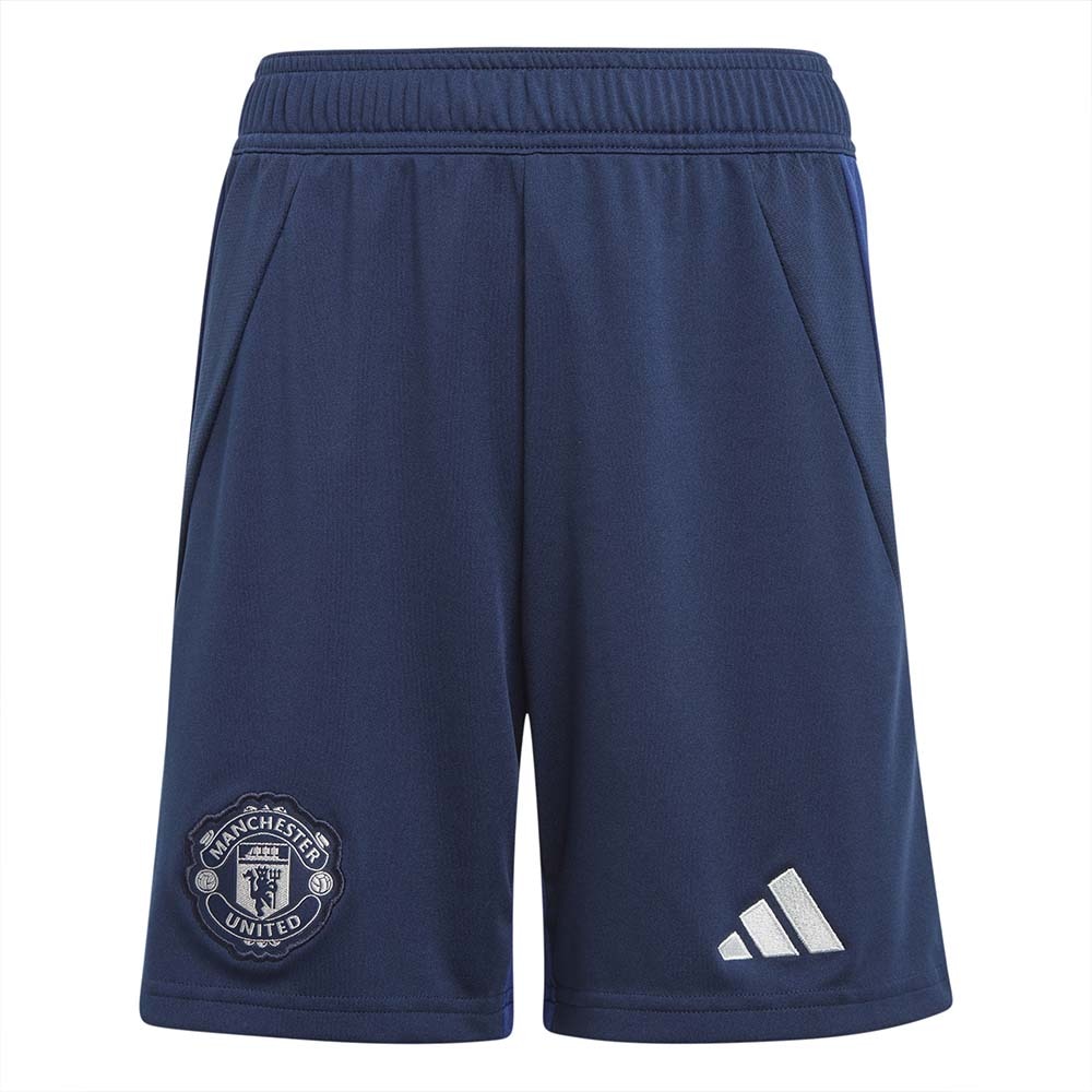 Adidas Manchester United Fotballshorts 24/25 Barn Borte