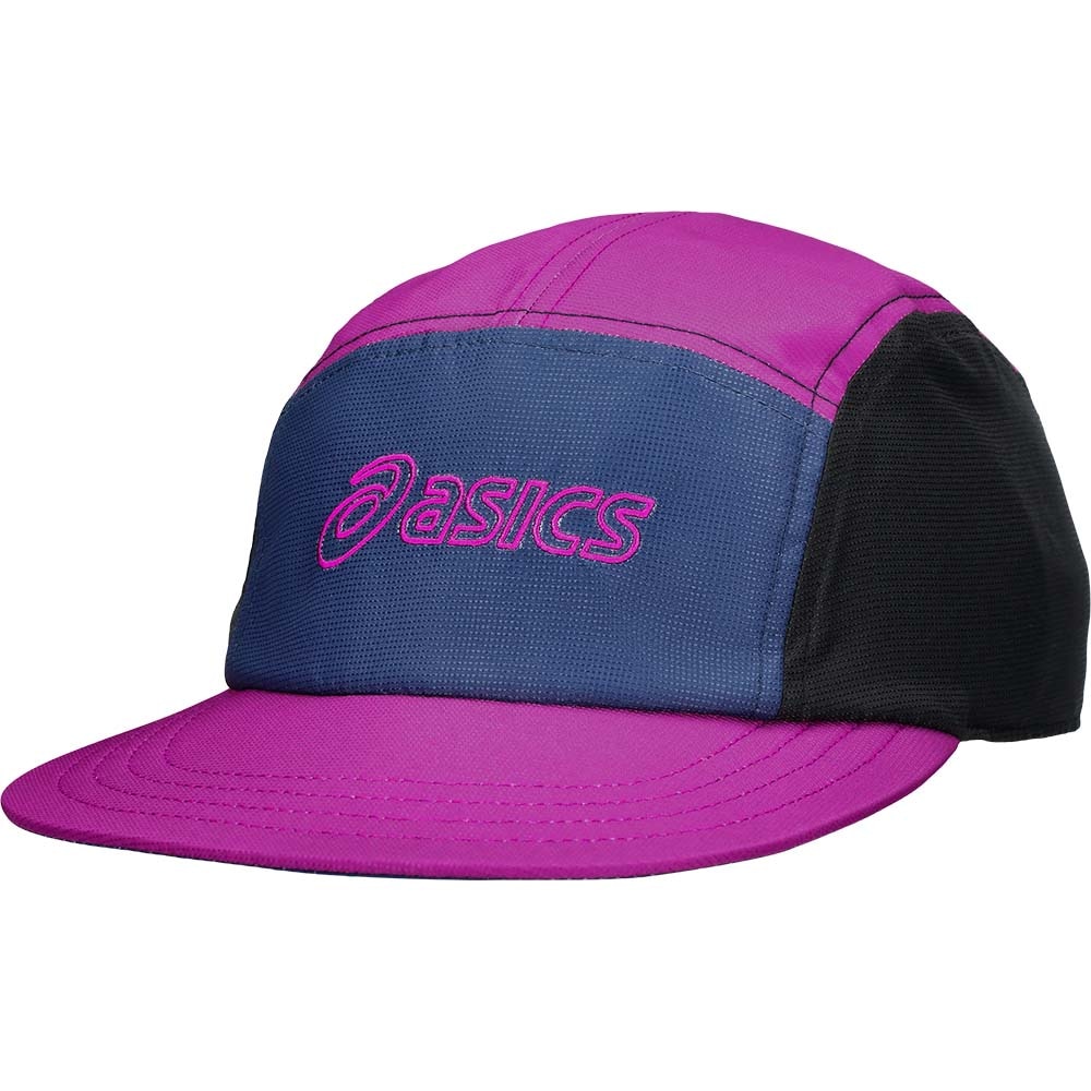 Asics 5 Panel Cap Lilla/Marine/Sort