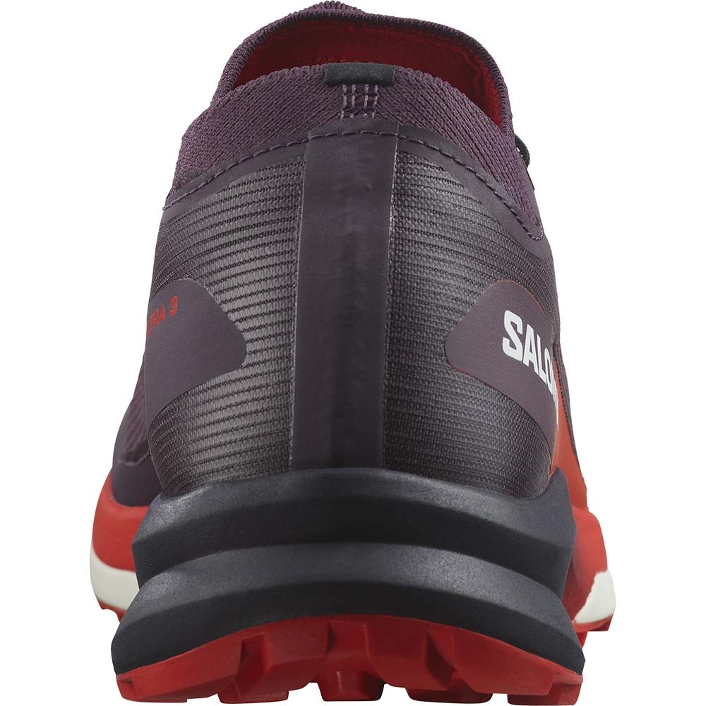 Salomon S/Lab Ultra 3 Joggesko Herre Lilla/Rød