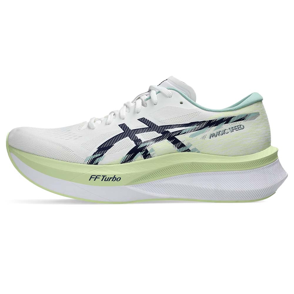 Asics Magic Speed 4 Joggesko Herre Hvit/Grønn