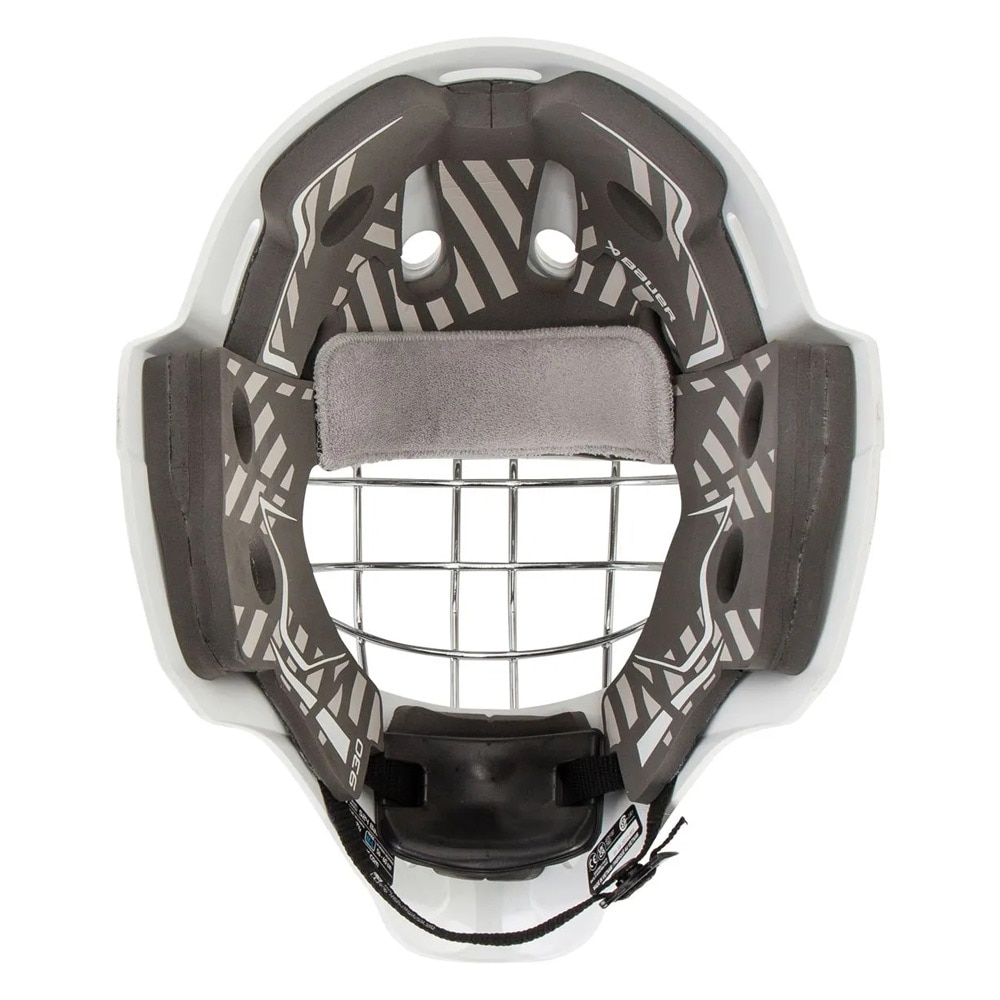 Bauer 930 Keepermaske Hockey Hvit