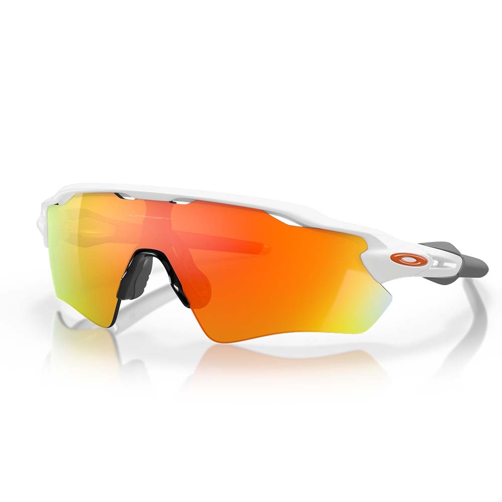 Oakley Radar EV PATH Solbriller Hvit/Oransje