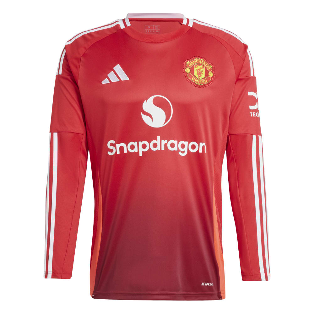 Adidas Manchester United Langermet Fotballdrakt 24/25 Hjemme