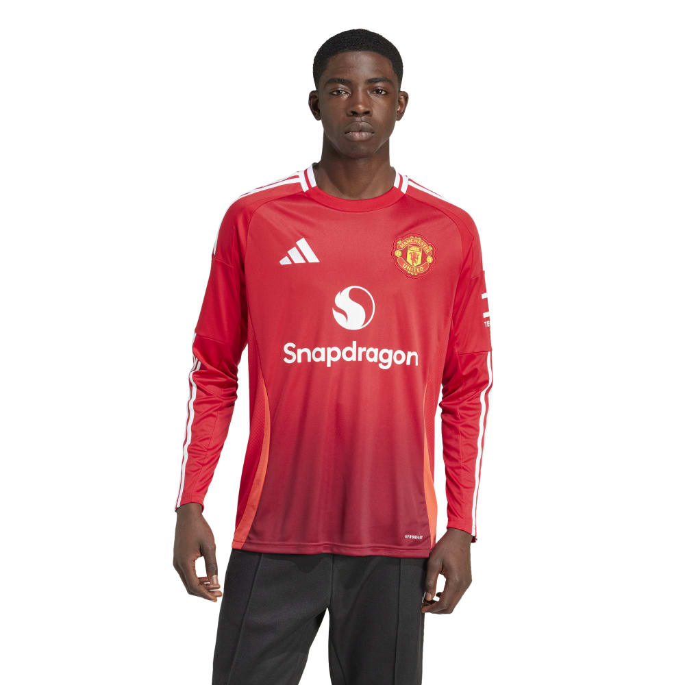 Adidas Manchester United Langermet Fotballdrakt 24/25 Hjemme