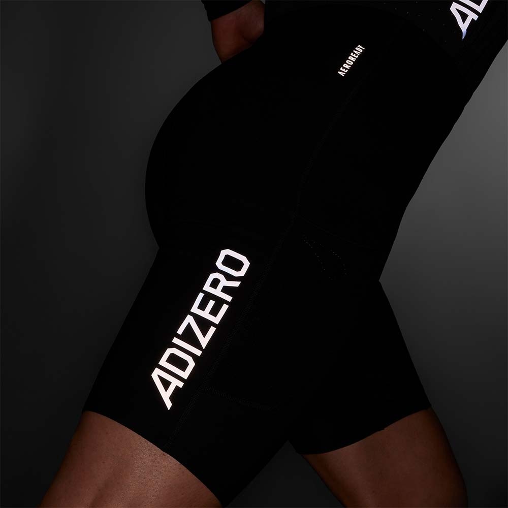 Adidas Adizero Running Short Tights Herre Sort