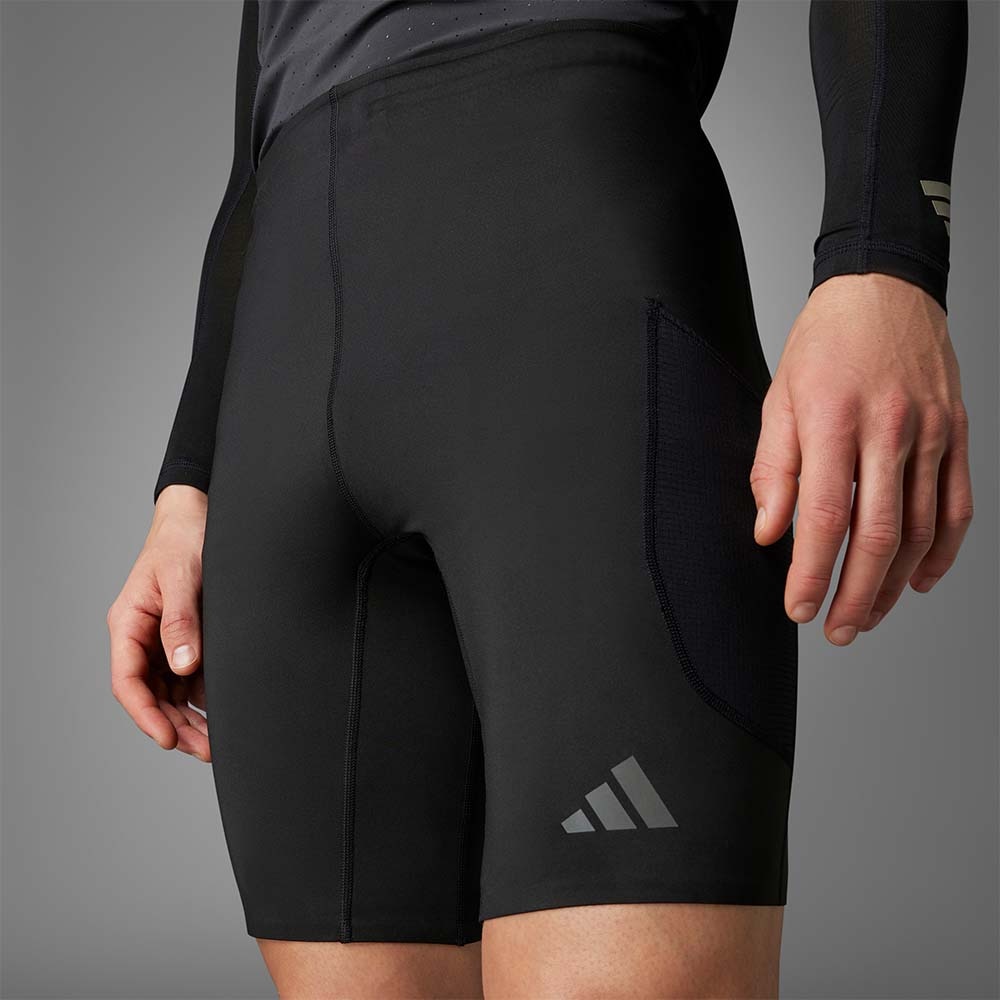 Adidas Adizero Running Short Tights Herre Sort